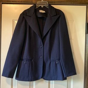 Size 10/12 Navy Vintage Blazer - Devon